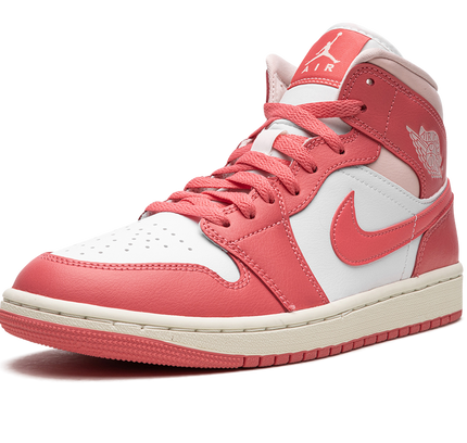 Air Jordan 1 MID WMNS "Strawberries And Cream"
