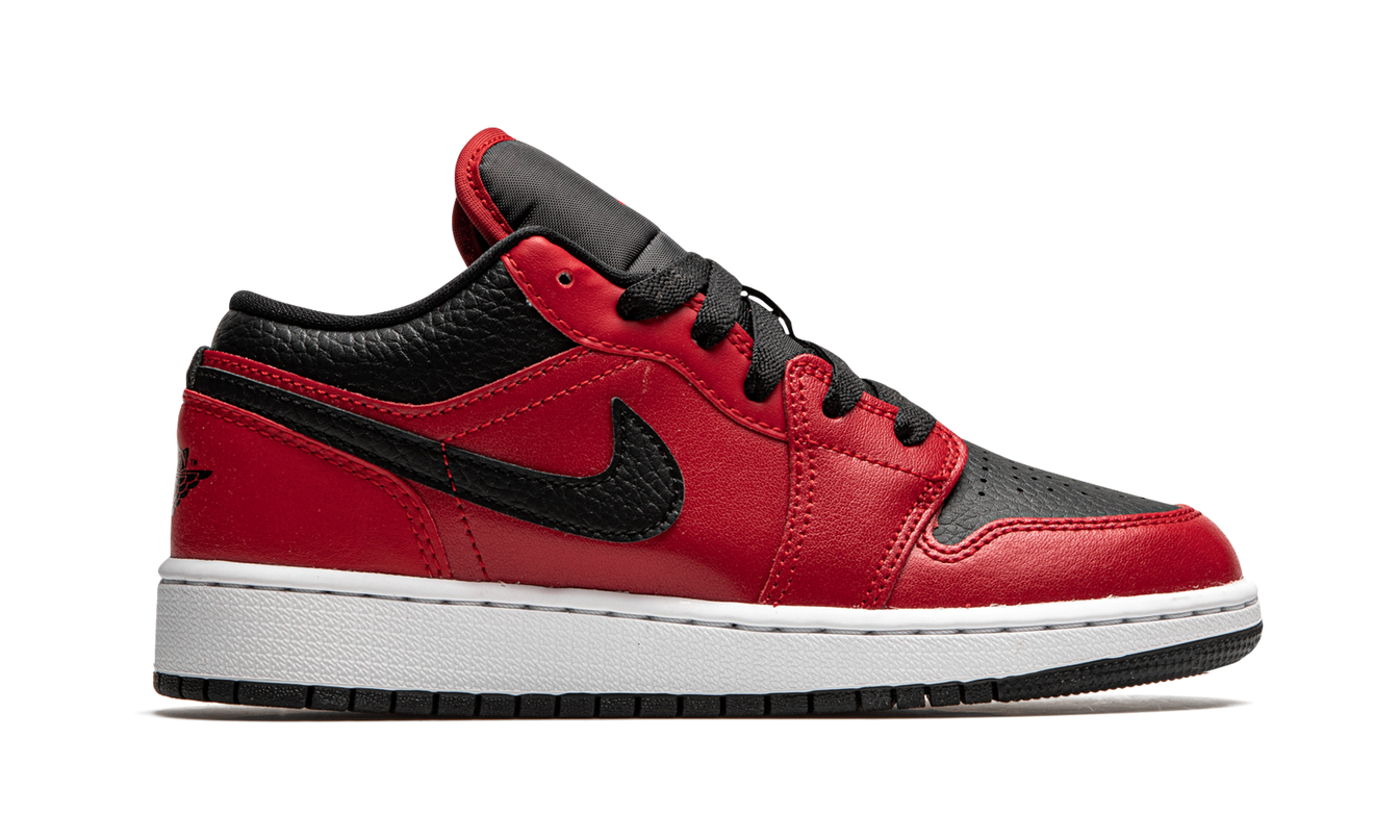 Air Jordan 1 Low GS "Black Pebbled"