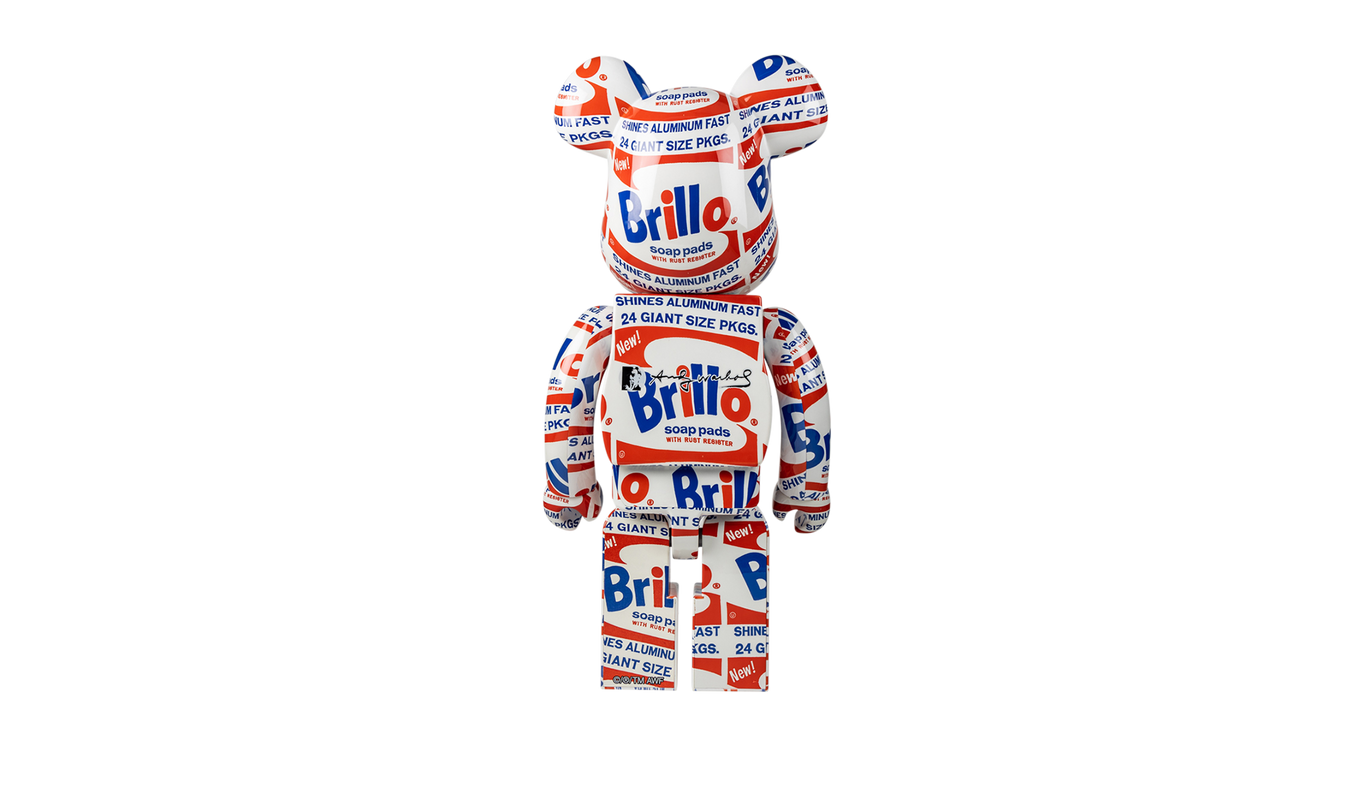 Andy Warhol Brillo Bearbrick "1000%"