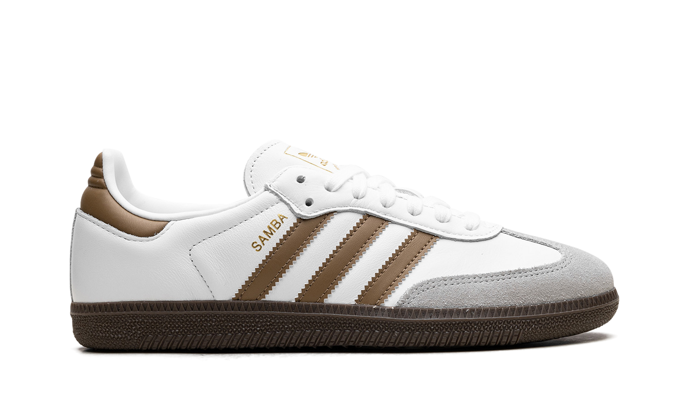 Adidas Samba OG "Cloud White / Brown Desert"