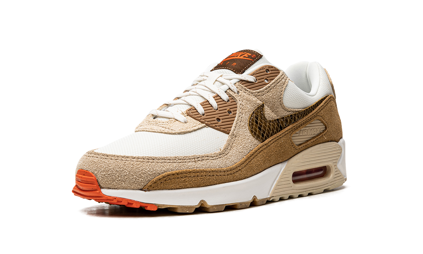 Nike Air Max 90 WMNS "Pale Ivory Snakeskin Swoosh"