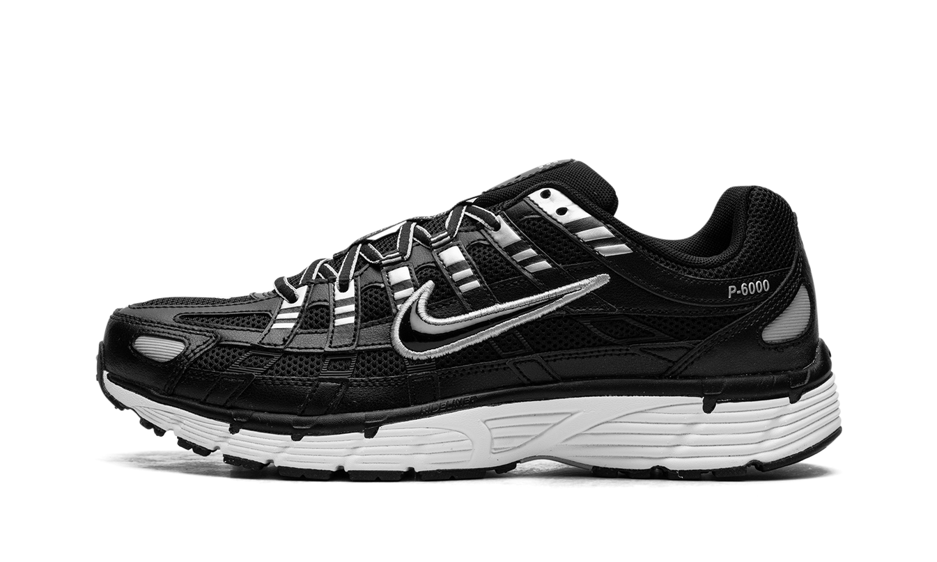 Nike P-6000 „Schwarz Weiß Metallic Silber“