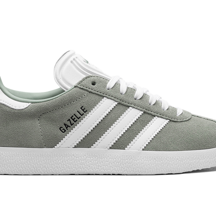 Adidas Gazelle WMNS "Silver Green / White"