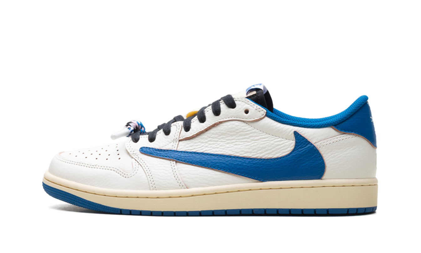 Air Jordan 1 Low Travis Scott Fragment Sail