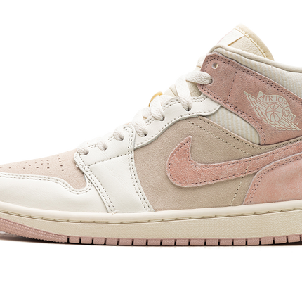 Air Jordan 1 Mid SE WMNS "Coconut Milk / Legend Pink"
