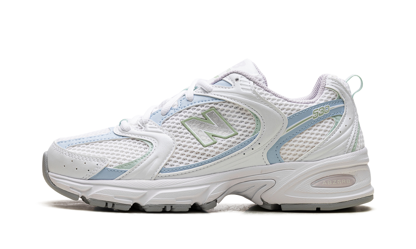 New Balance 530 "White Light Chrome Blue Clay Ash"