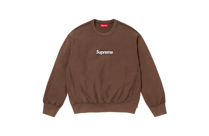 Washed Box Logo Crewneck 