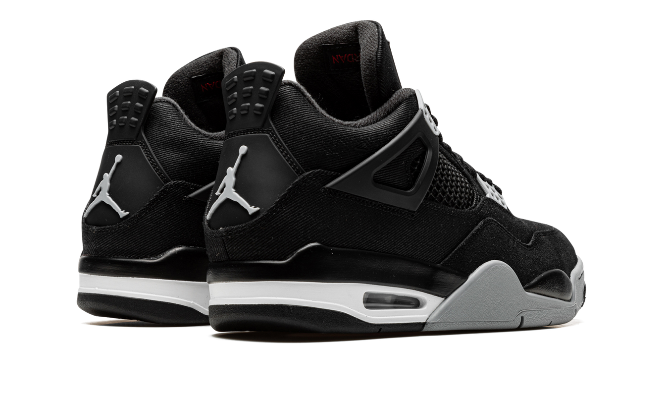 Air Jordan 4 "Black Canvas"