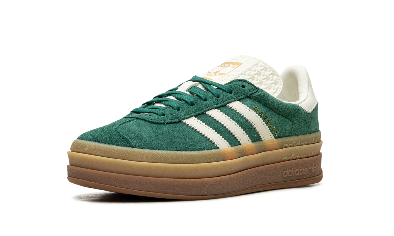 Adidas Gazelle Bold WMNS "Green / White / Gold"
