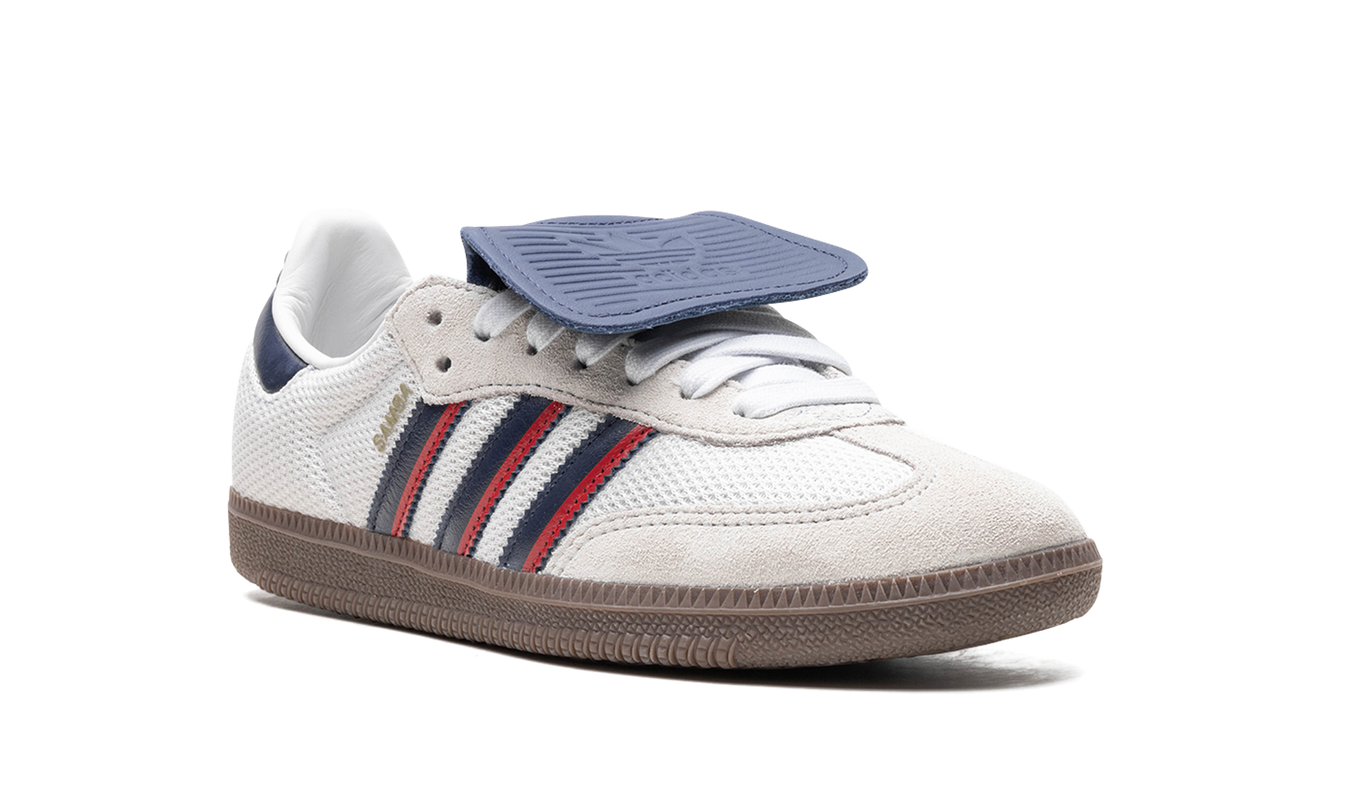 Adidas Samba LT "Crystal White Dark Blue"