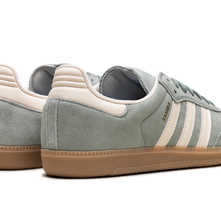 Adidas Samba "Silver Green Wonder White"