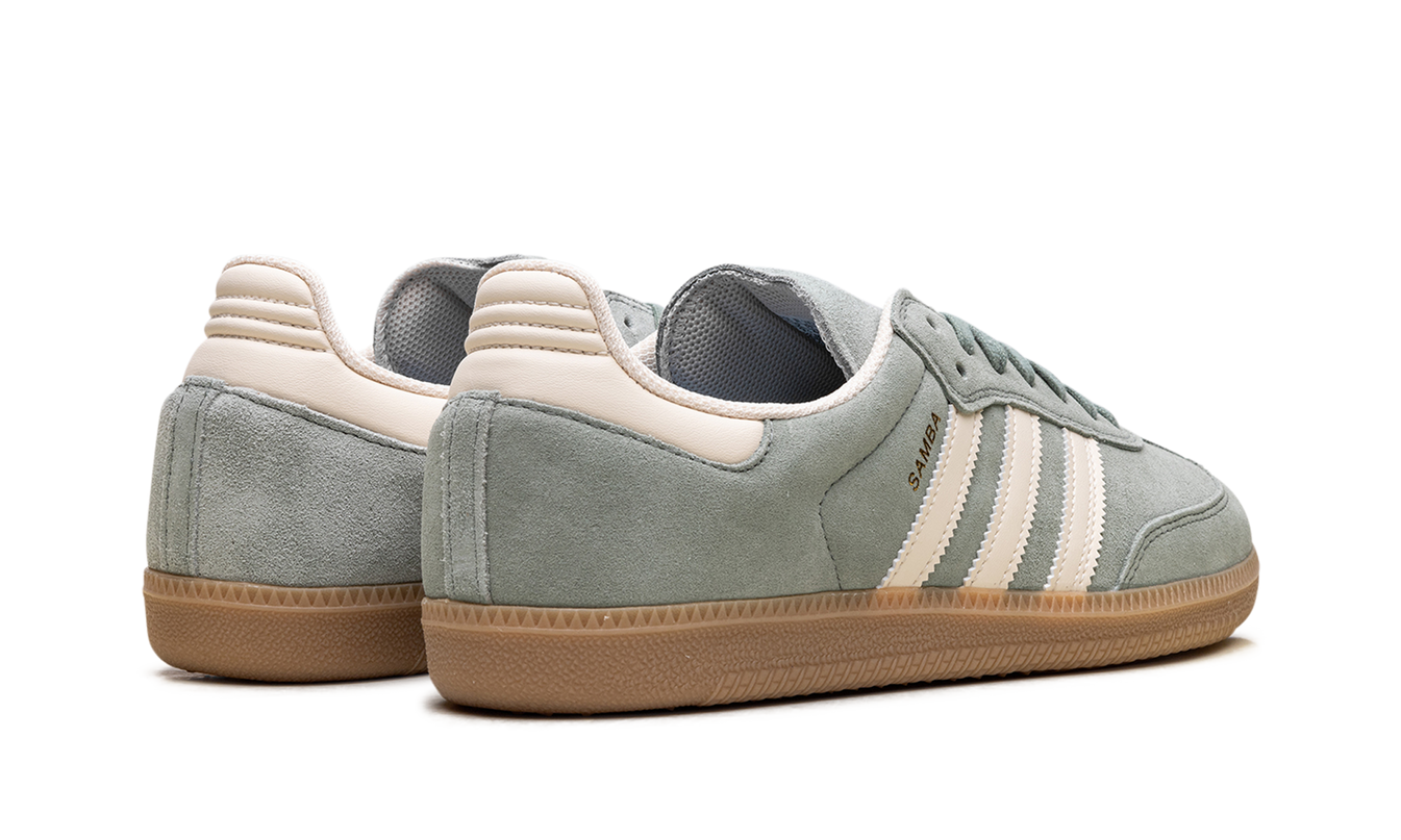 Adidas Samba "Silver Green Wonder White"