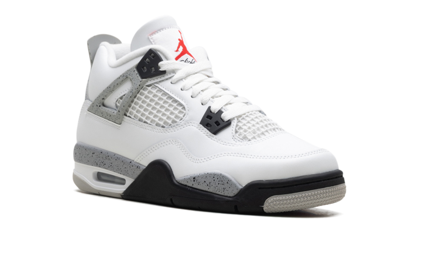 Air Jordan 4 Retro GS "White Cement"