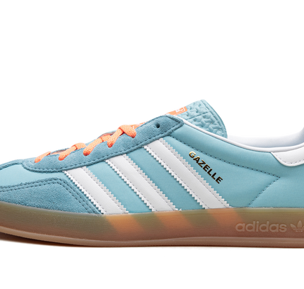 Adidas Gazelle Indoor "Preloved Blue White Gum"