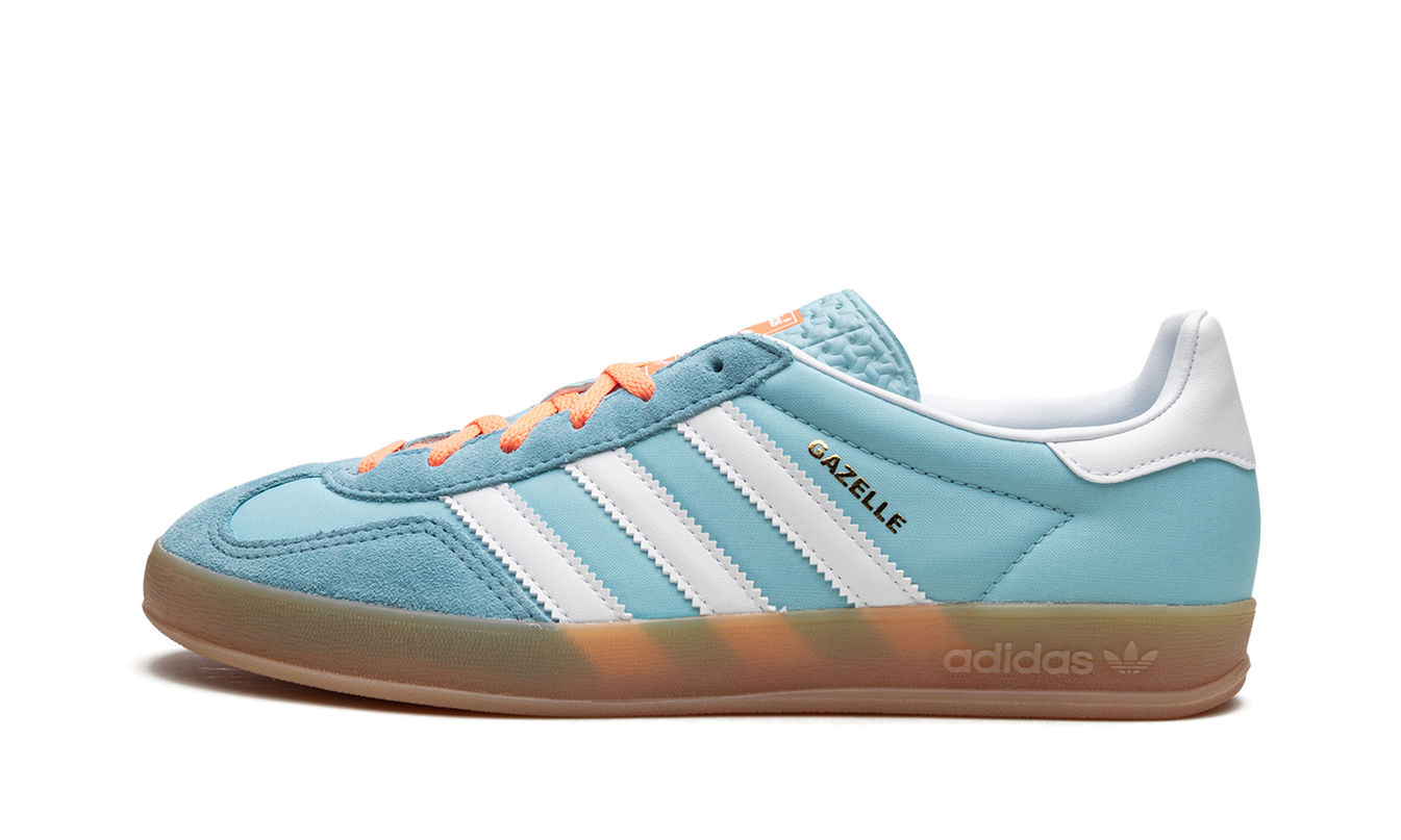 Adidas Gazelle Indoor "Preloved Blue White Gum"