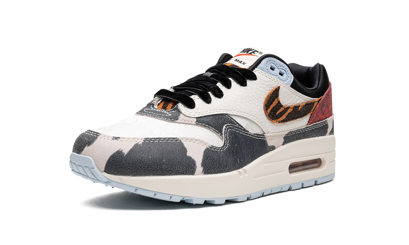 AIR MAX 1 '87 MNS WMNS "Tiger Swoosh Cow Print" 