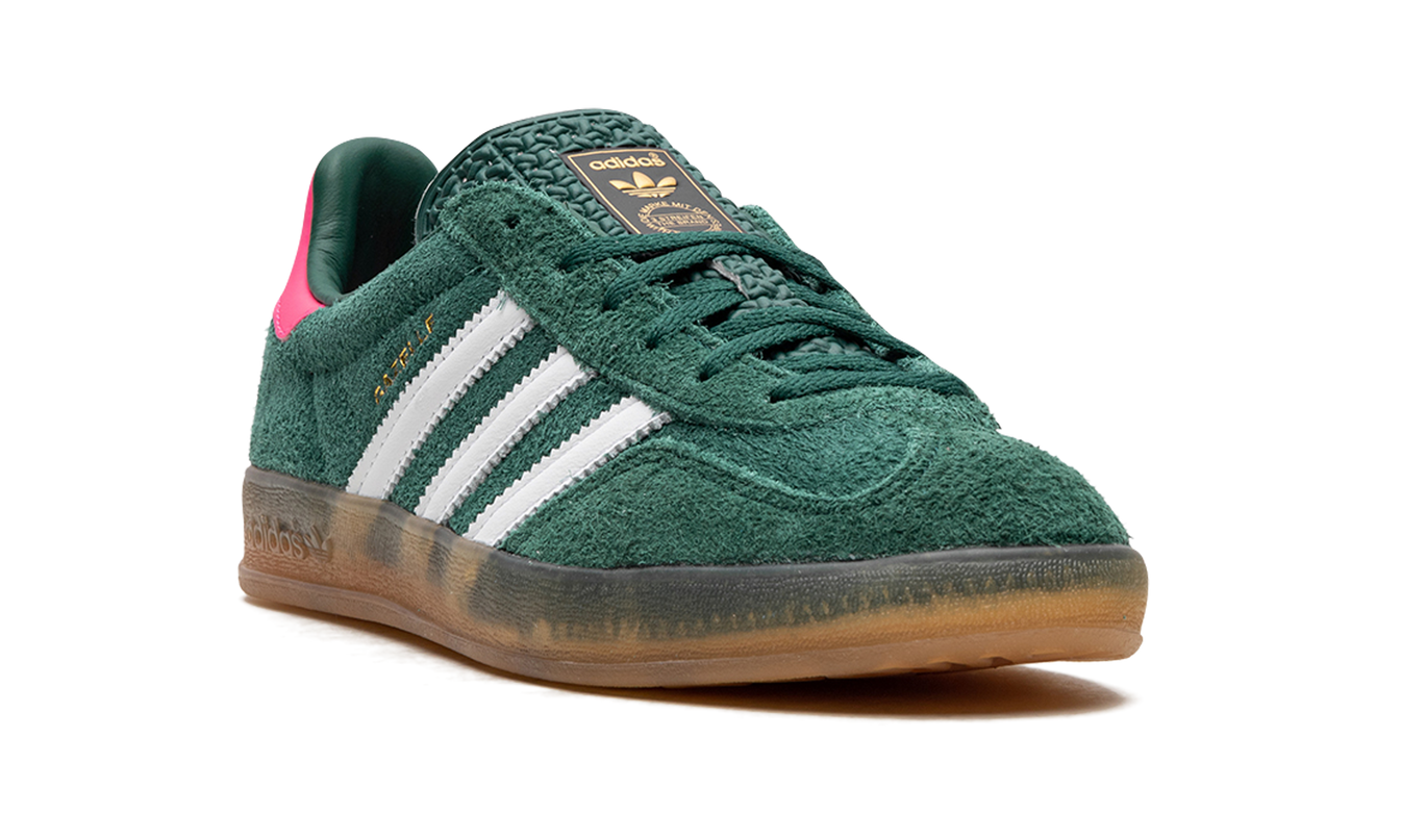 Adidas Gazelle Indoor WMNS "Collegiate Green / Lucid Pink"