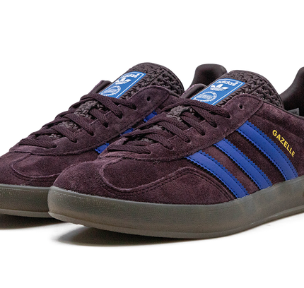 Adidas Gazelle Indoor "SHADOW MAROON SEMI LUCID BLUE"