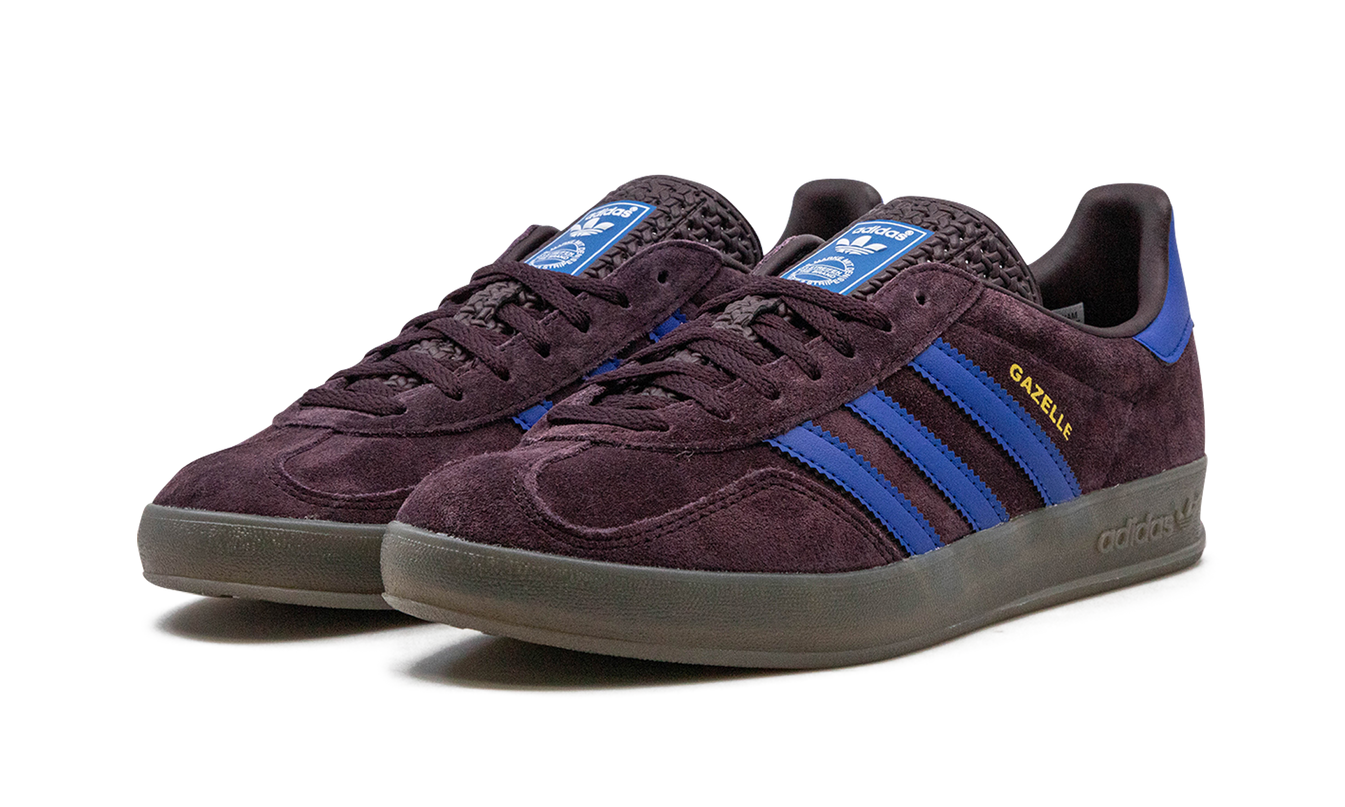 Adidas Gazelle Indoor "SHADOW MAROON SEMI LUCID BLUE"