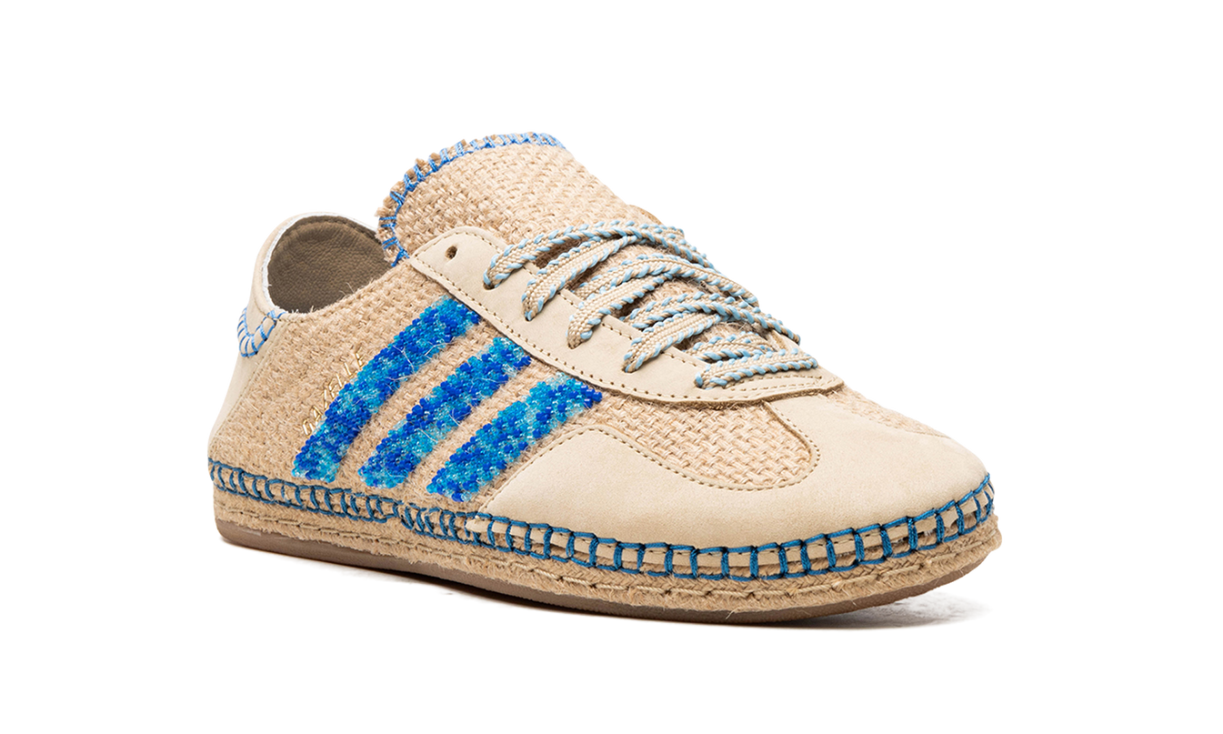 Adidas Gazelle "CLOT - Linen Khaki / Light Blue"