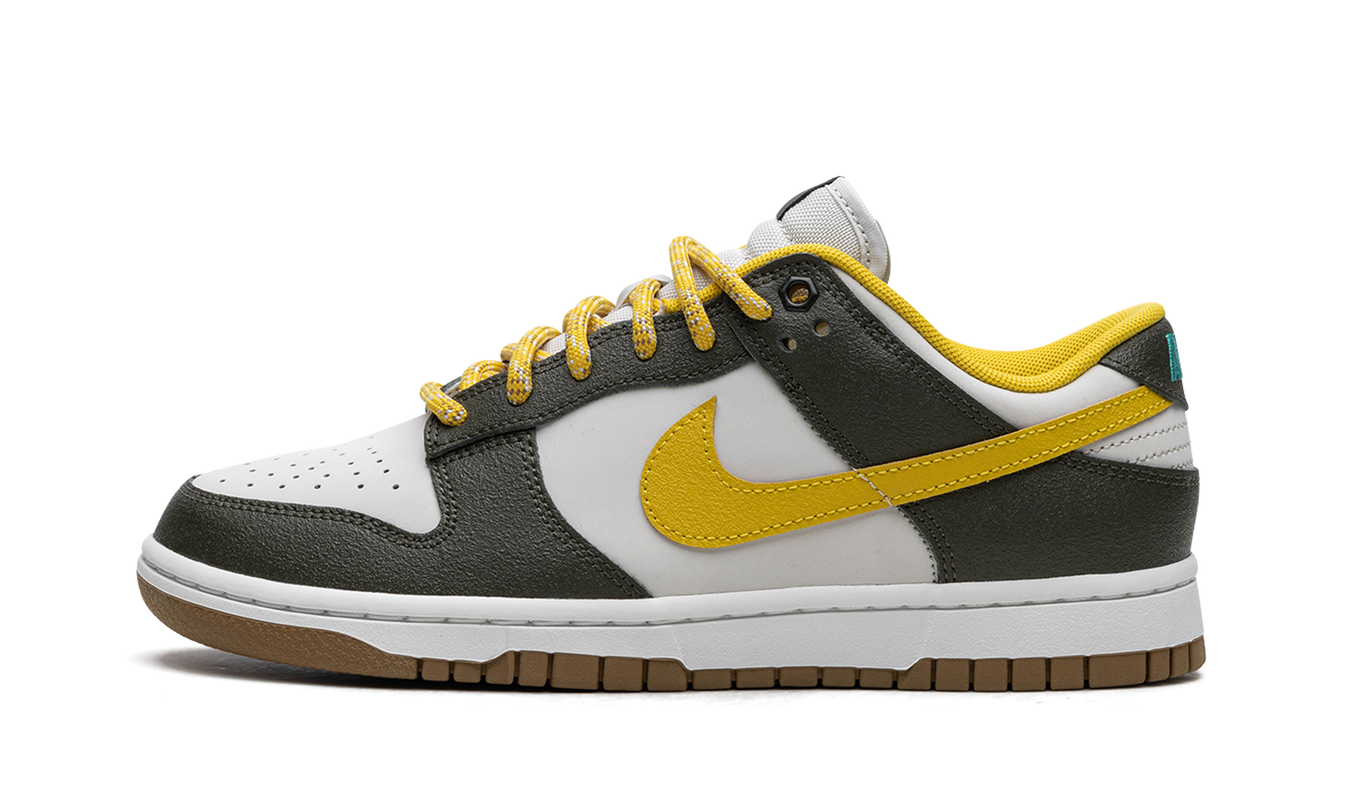 Nike Dunk Low "Cargo Khaki / Vivid Sulfur"