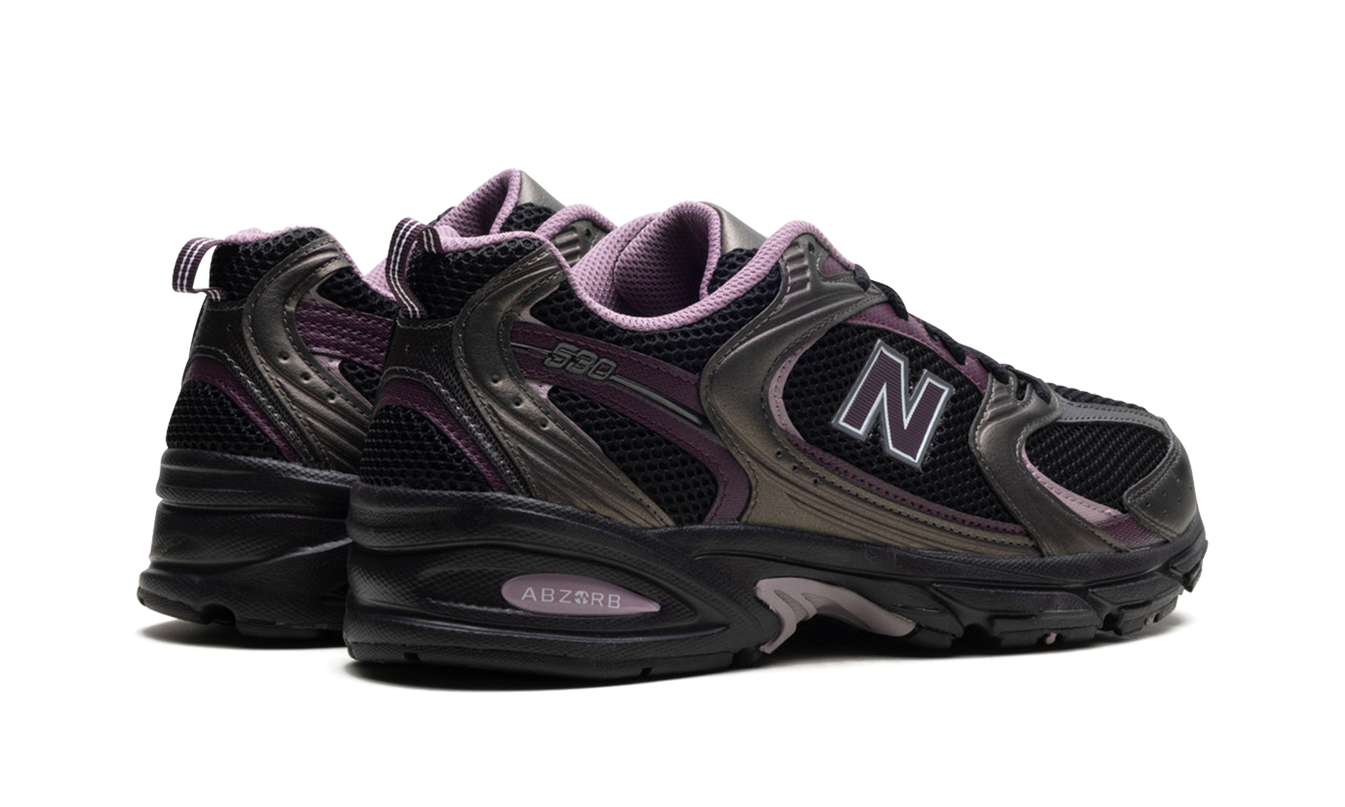 New Balance 530 "Black Metallic Plum Brown"