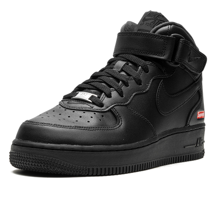 Nike Air Force 1 Mid "Supreme - Mini Box Logo Black"