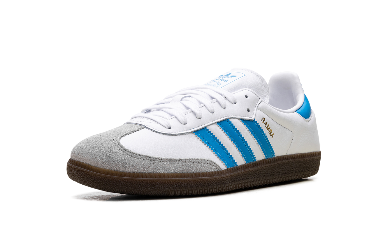 Adidas Samba OG "White Shock Cyan"