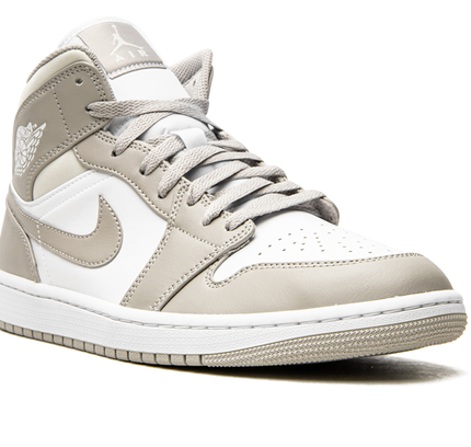Air Jordan 1 Mid "Linen / College Grey"