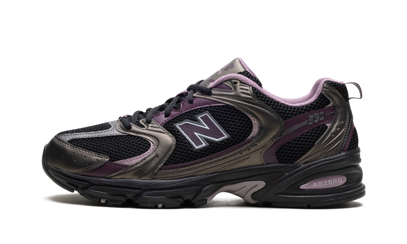 New Balance 530 "Black Metallic Plum Brown"