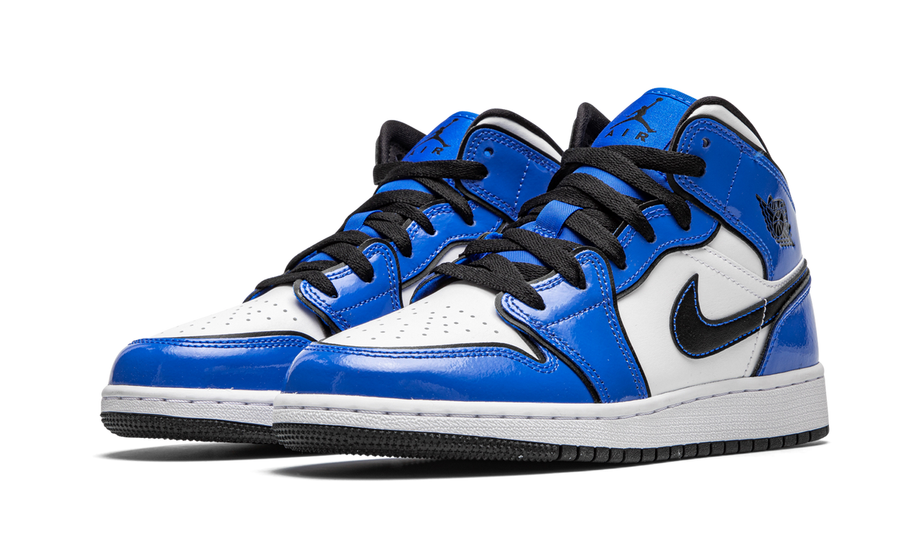 Air Jordan 1 Mid SE GS "Signal Blue"