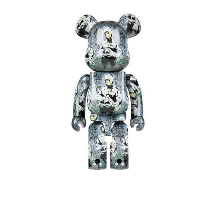 Bearbrick Riot Cop "1000%"