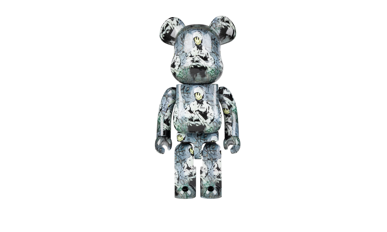 Bearbrick Riot Cop "1000 %"