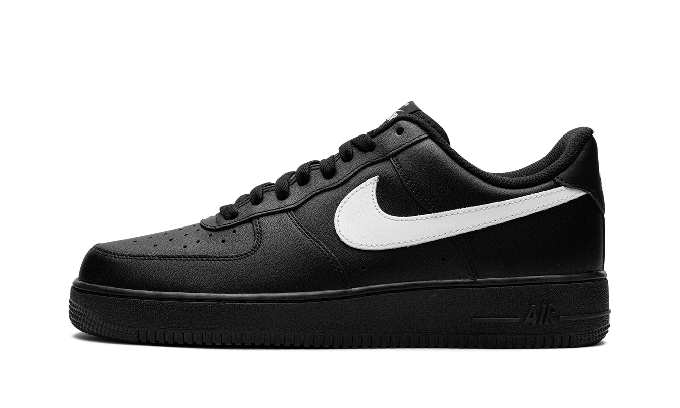 Nike Air Force 1 "Black White Swoosh"