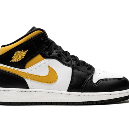 Air Jordan 1 Mid GS "Pollen / Black / White"