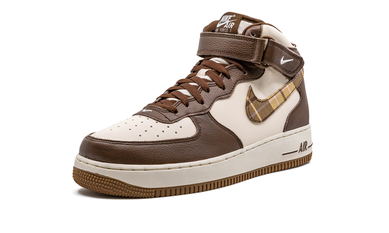 Nike Air Force 1 Mid "Brown Plaid"