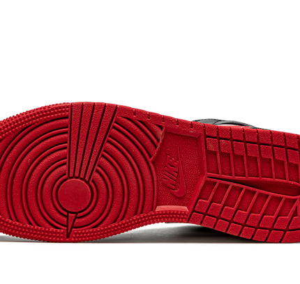 Air Jordan 1 Mid GS "Metallic Red"