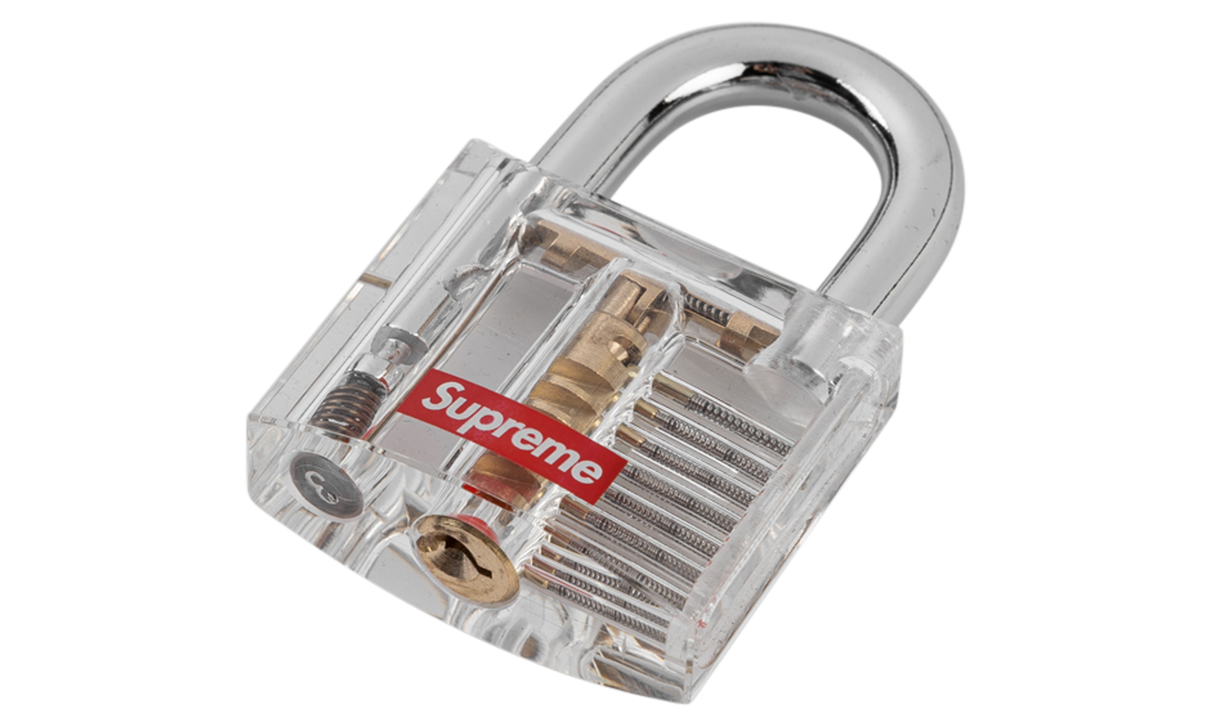 Supreme Transparent Lock "SS20"
