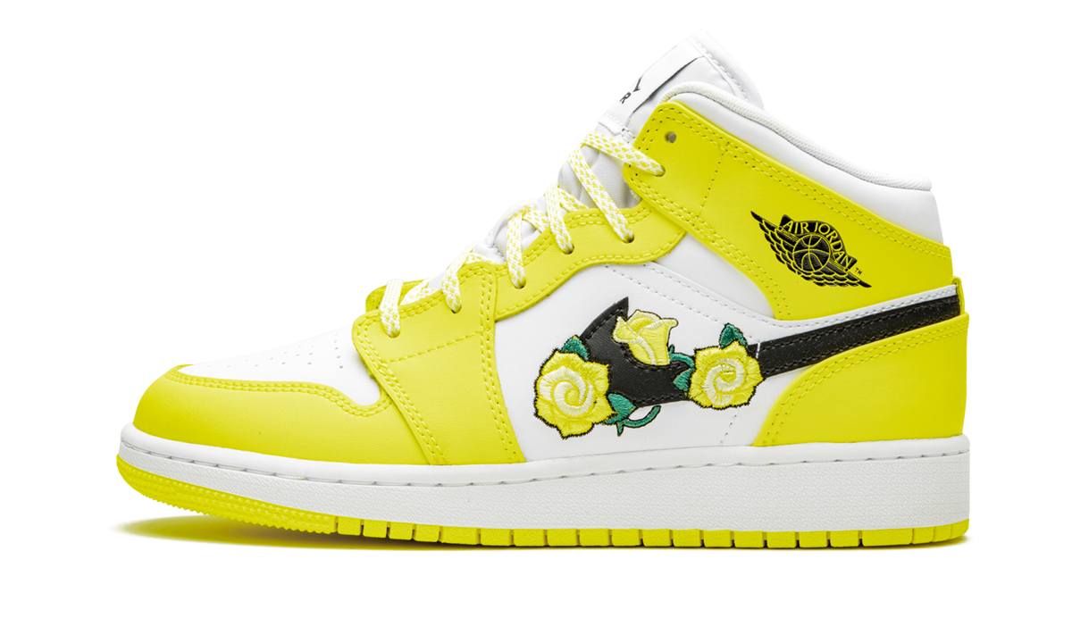 Air Jordan 1 Mid GS "Dynamic Yellow"