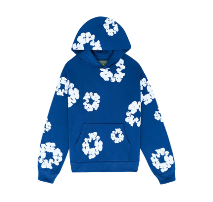 Denim Tears The Cotton Wreath Hoodie Königsblau
