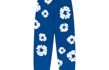 Denim Tears The Cotton Wreath Sweatpants Royal Blue