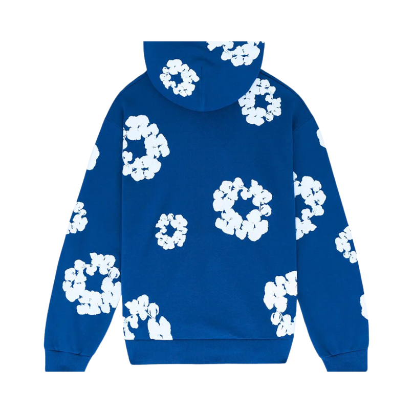 Denim Tears The Cotton Wreath Hoodie Königsblau