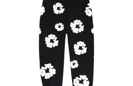 Denim Tears The Cotton Wreath Jogginghose Schwarz