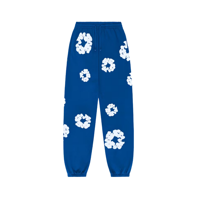 Denim Tears The Cotton Wreath Jogginghose Königsblau