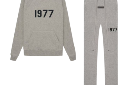 Fear of God Essentials 1977 Dark Oatmeal Komplettset