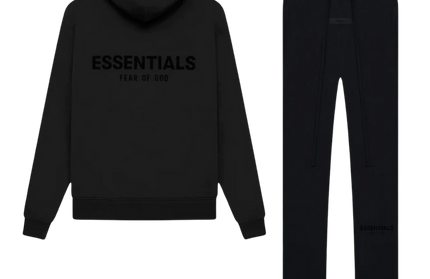 Fear of God Essentials Limo Schwarz Komplettset