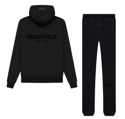 Fear of God Essentials Limo Schwarz Komplettset