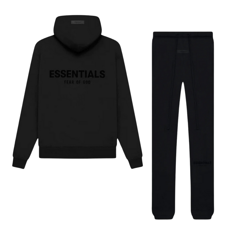 Fear of God Essentials Limo Schwarz Komplettset