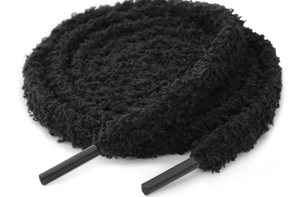 Fluffy Veters Zwart