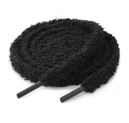 Fluffy Veters Zwart
